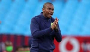 Read more about the article Watch: Davids, Mokwena and Zwane react to Sundowns’ thrashing of Pirates