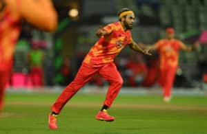 Read more about the article Watch: Tahir takes historic hat-trick in The Hundred