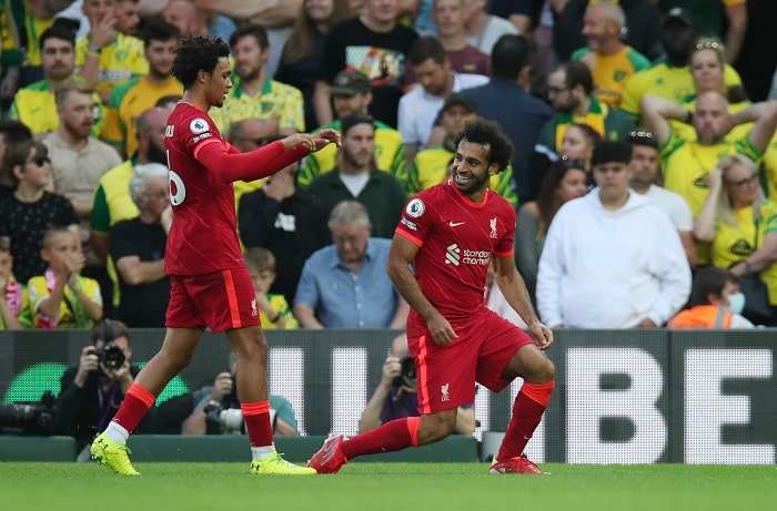 You are currently viewing Salah inspires Liverpool to impressive win over Norwich