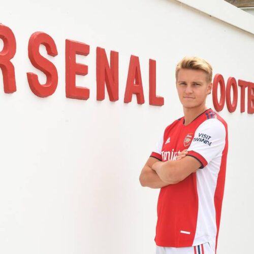 Arsenal complete permanent Martin Odegaard signing