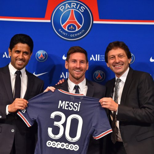 Messi targeting more Champions League glory after being unveiled by PSG