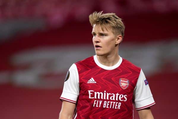 You are currently viewing Arsenal duo Odegaard, Lacazette available to face West Brom