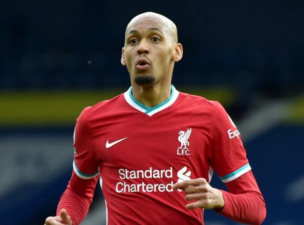 You are currently viewing Fabinho to miss Liverpool’s clash with Burnley due to family bereavement