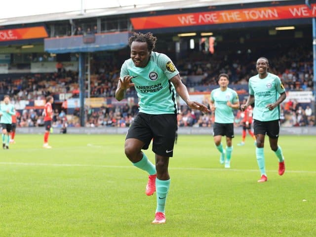 You are currently viewing Watch: Percy Tau bags superb first goal for Brighton