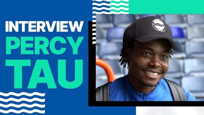 You are currently viewing Watch: Percy Tau reacts to scoring first goal for Brighton