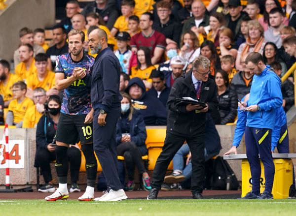 You are currently viewing Kane’s contribution pleases Nuno as Tottenham beat Wolves