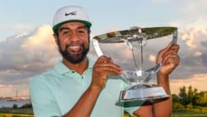 Read more about the article Finau wins playoff to capture marathon Northern Trust