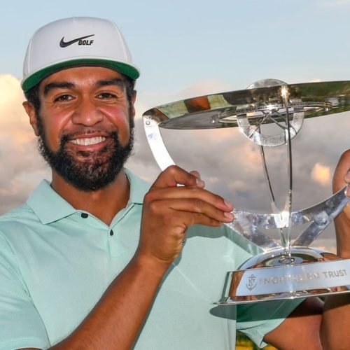 Finau wins playoff to capture marathon Northern Trust