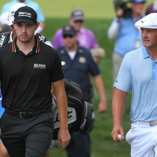 DeChambeau, Cantlay share three-shot lead at BMW Championship