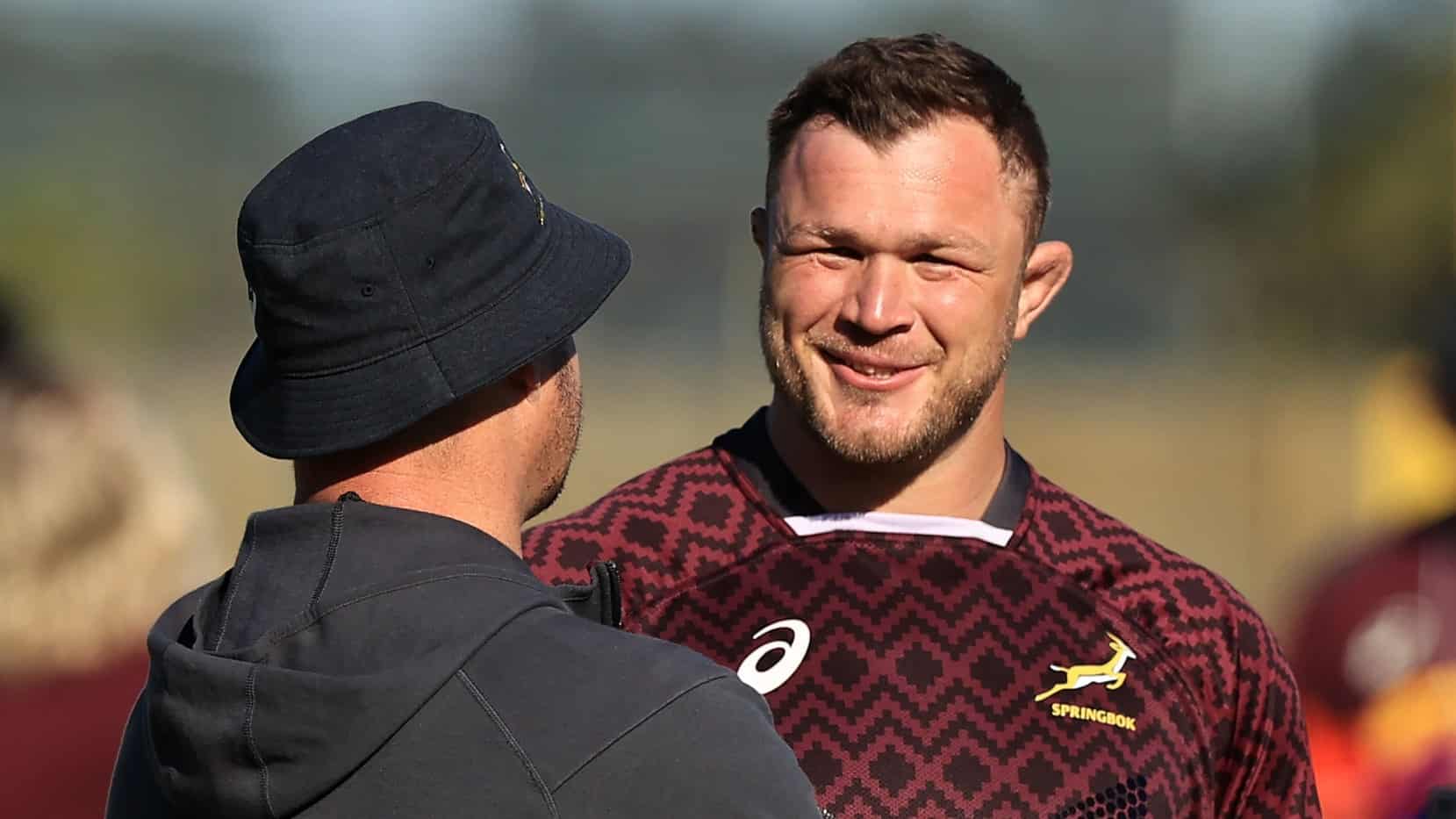 You are currently viewing Bok coach: Duane a handful at training as he nears full fitness