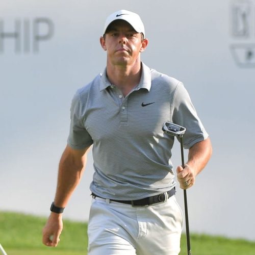 Top-ranked Rahm, McIlroy tied for BMW Championship lead