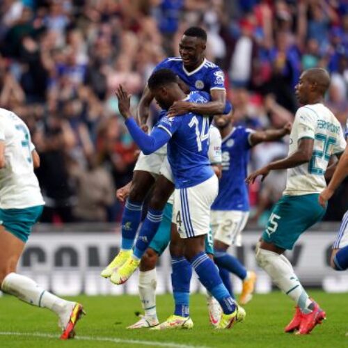 Kelechi Iheanacho penalty wins Community Shield for Leicester