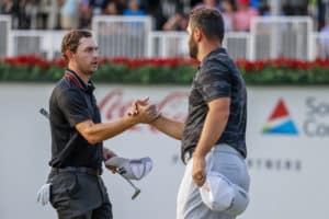 Read more about the article Cantlay stretches lead over Rahm at Tour Championship