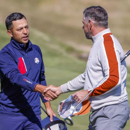 Schauffele off first as United States seek to finish off Europe