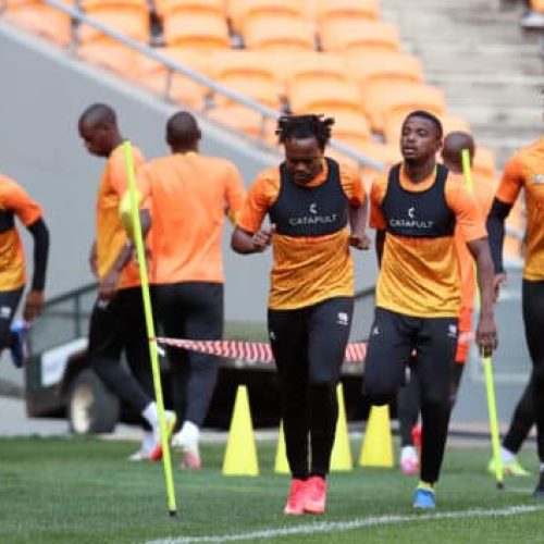 In Pictures: Bafana’s preparations for Ghana showdown