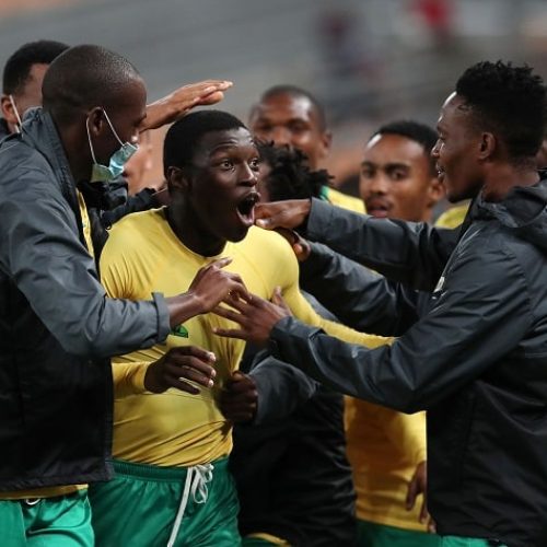 Hlongwane hands Bafana first win of World Cup-qualifying campaign