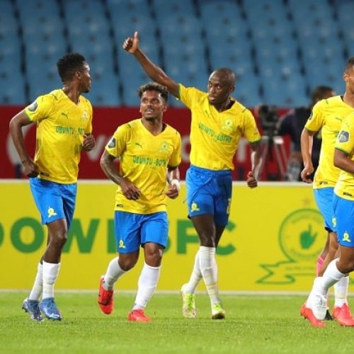 Sundowns go top after emphatic win over TS Galaxy