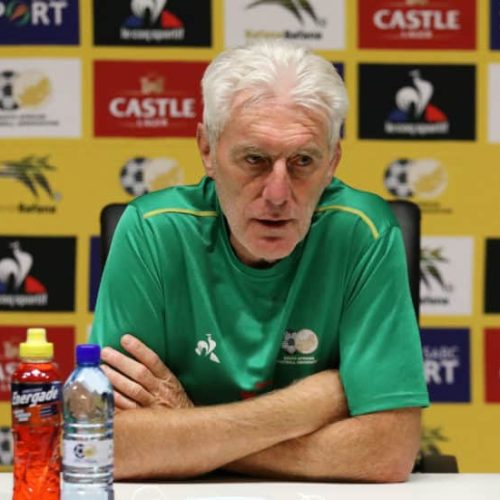 Broos names 23-man Bafana squad to face France and Guinea