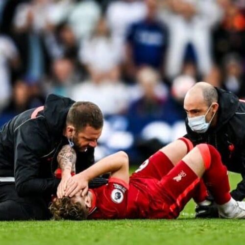 Klopp relieved Harvey Elliott not in too much pain after ‘bad injury’