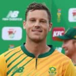 Man of the match George Linde of South Africa during the 2021 KFC T20 match between South Africa and Pakistan at Wanderers Stadium in Johannesburg on the 12 April 2021 ©Muzi Ntombela/BackpagePix