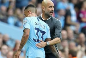 Read more about the article Jesus ‘one of our best signings’ says Guardiola after City victory