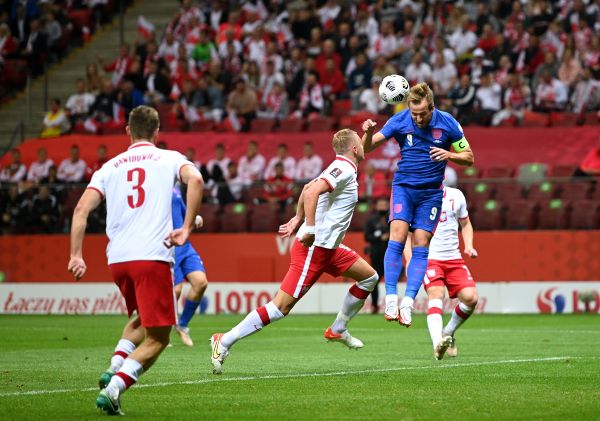 You are currently viewing Kane happy with England’s progress on road to Qatar despite Poland draw