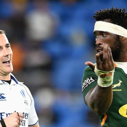Bok coach satisfied with officiating ‘alignment, communication’