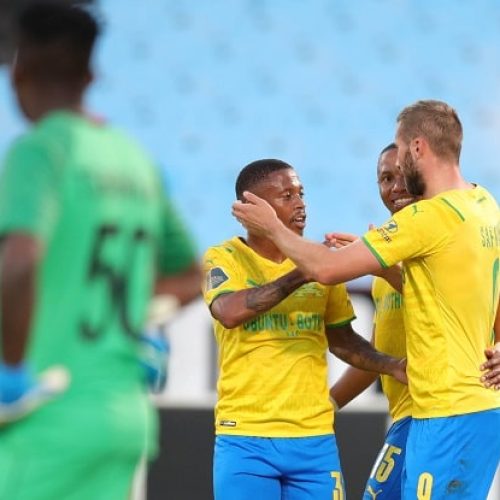 Sundowns continue fine form with victory over Swallows