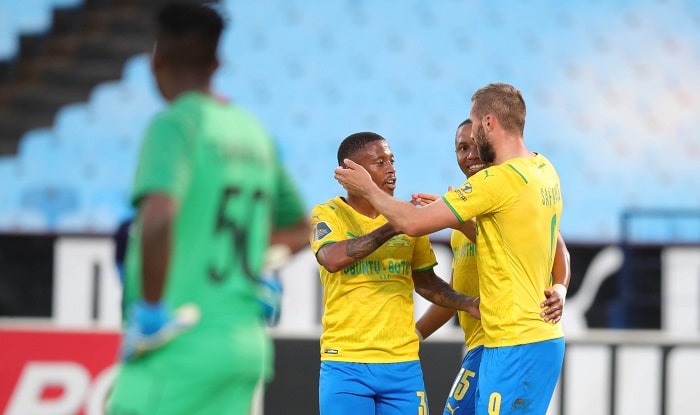 You are currently viewing Sundowns continue fine form with victory over Swallows