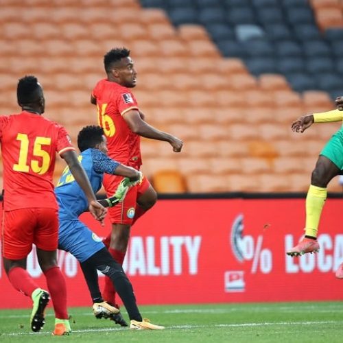 Bafana edge Ethiopia to remain top of World Cup qualifying group