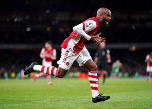 Read more about the article Lacazette’s last-gasp strike snatches Arsenal a point