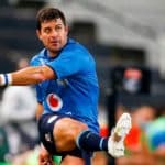 DURBAN, SOUTH AFRICA - JUNE 12: Morne Steyn of the Vodacom Bulls during the PRO14 Rainbow Cup SA match between Cell C Sharks and Vodacom Bulls at Jonsson Kings Park on June 12, 2021 in Durban, South Africa. (Photo by Steve Haag/Gallo Images)