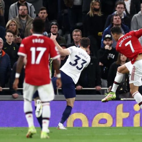 Ronaldo buys time for Solskjaer as Man Utd thump Spurs