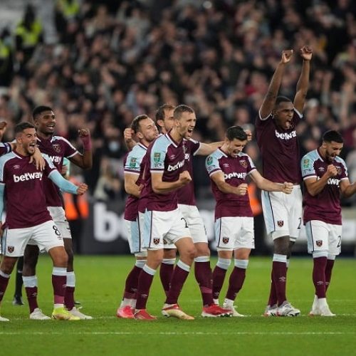 Liverpool beat Preston while West Ham end Man City’s four year Carabao Cup reign