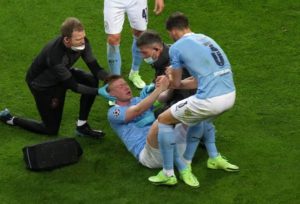 Read more about the article Man City’s De Bruyne has little recollection of Champions League final