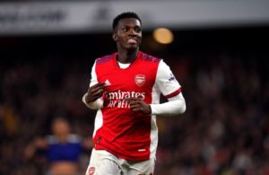Read more about the article Arteta hoping Eddie Nketiah stays at Arsenal