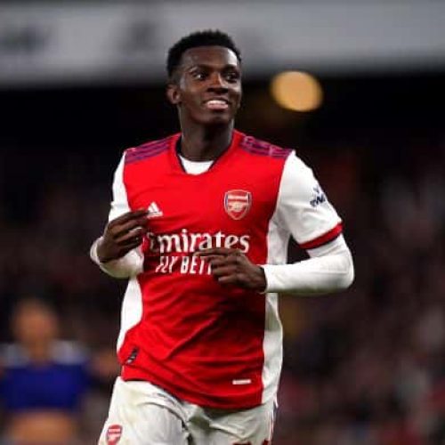 Arteta hoping Eddie Nketiah stays at Arsenal