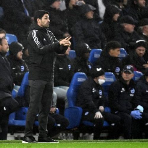 We didn’t deserve more than a point – Arteta content with draw at Brighton