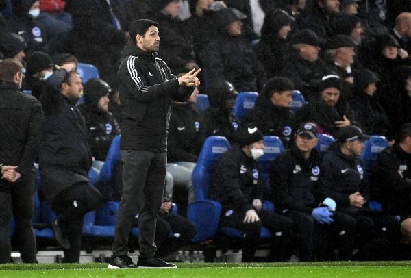 You are currently viewing We didn’t deserve more than a point – Arteta content with draw at Brighton