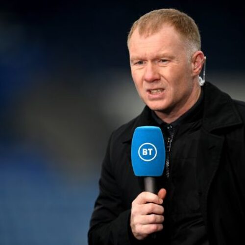 Scholes not getting carried away after Man Utd battle back for victory