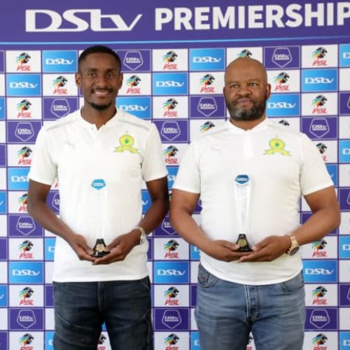 Mngqithi, Mokwena credit Sundowns performance for winning COTM award