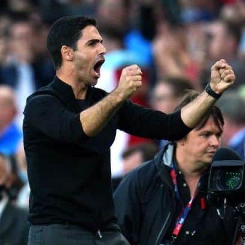 Watch: Arteta praises Arsenal’s spirit after late winner over Wolves