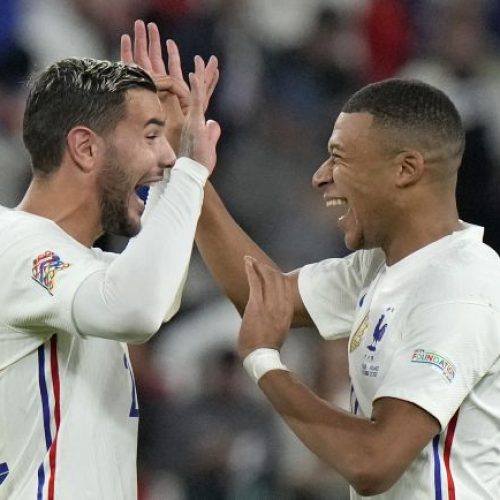 France fight from two down to reach Nations League final at Belgium’s expense