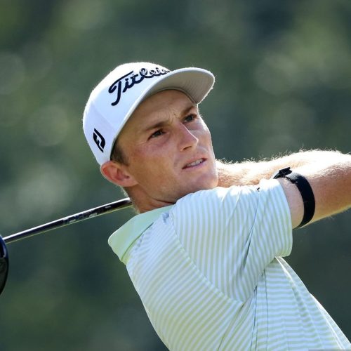 Co-leader Zalatoris shoots course record at Sanderson Farms