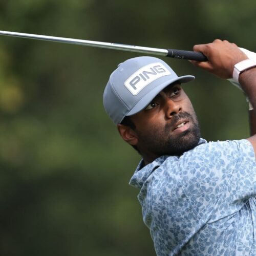 US rookie Theegala seizes one-stroke PGA lead