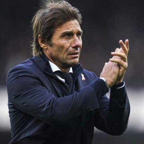 I have to be happy – New Spurs boss Antonio Conte satisfied despite stalemate
