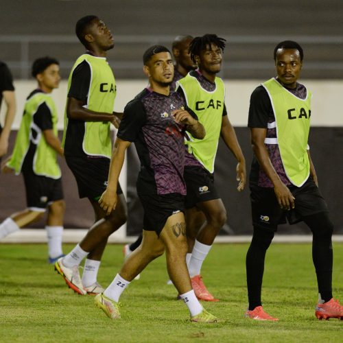 In Picture: Bafana Bafana gear up for Ghana showdown