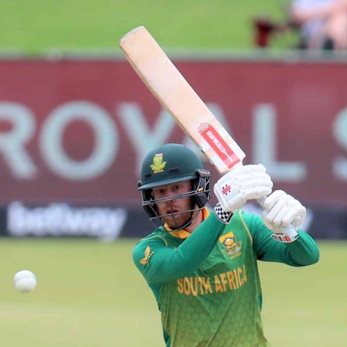 Verreynne hits 95 before ODI ends in washout