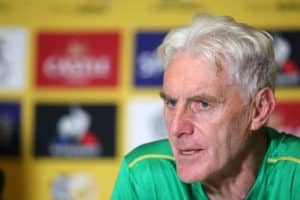 Read more about the article There will be a different team – Broos to make changes for Bafana’s clash with France