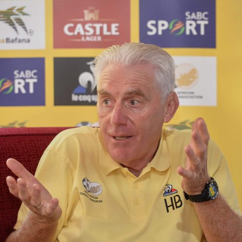 Watch: Bafana coach Broos rips into SA football